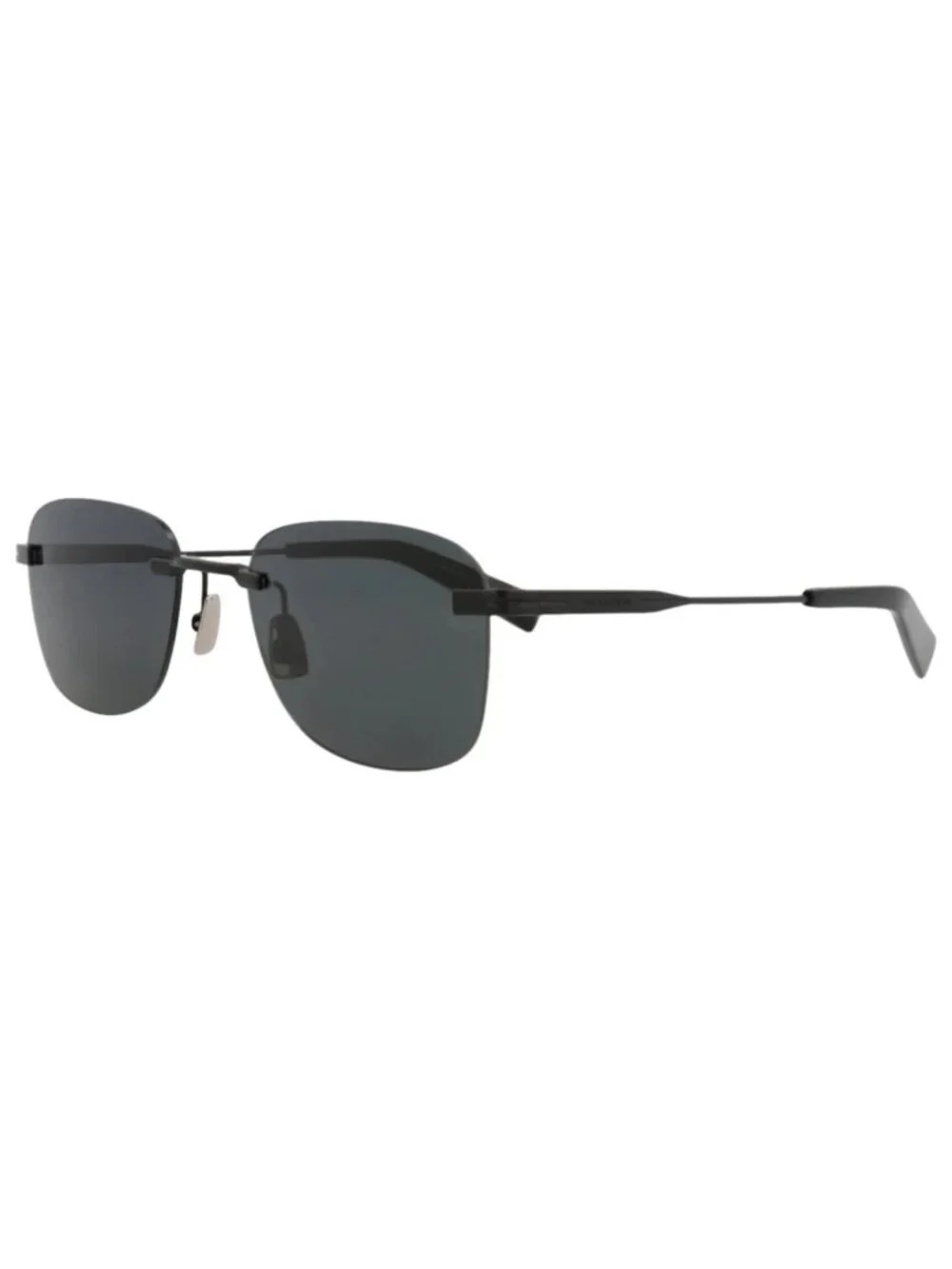 New Saint Laurent Women's Sunglasses Square Rectangle Metal Frame Unisex Black